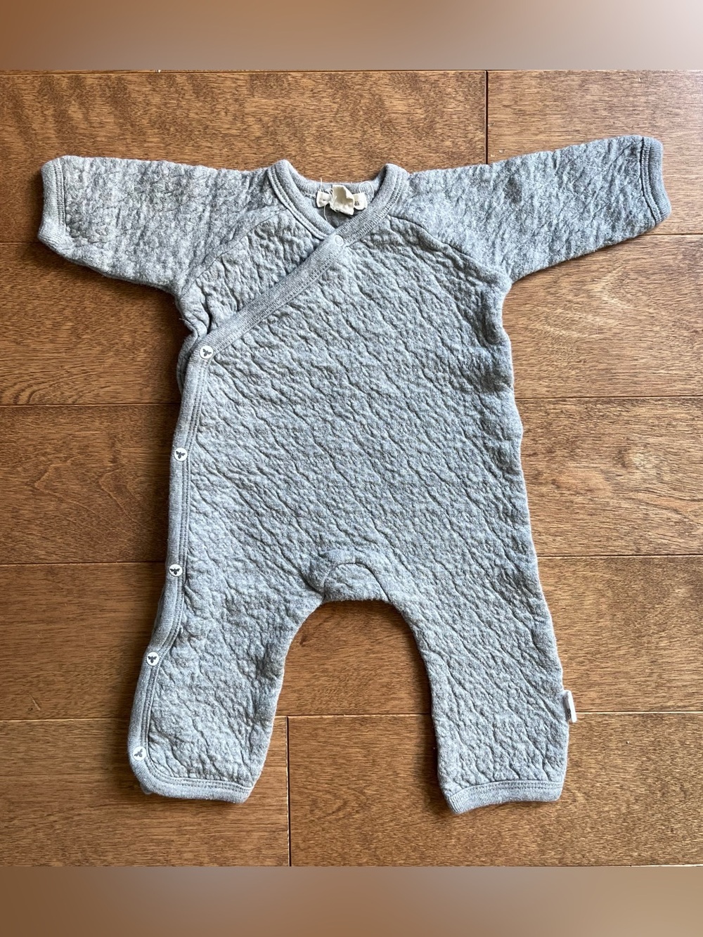 3/$10 BURT’S BEES BABY Baby unisex jumpsuit preemie organic